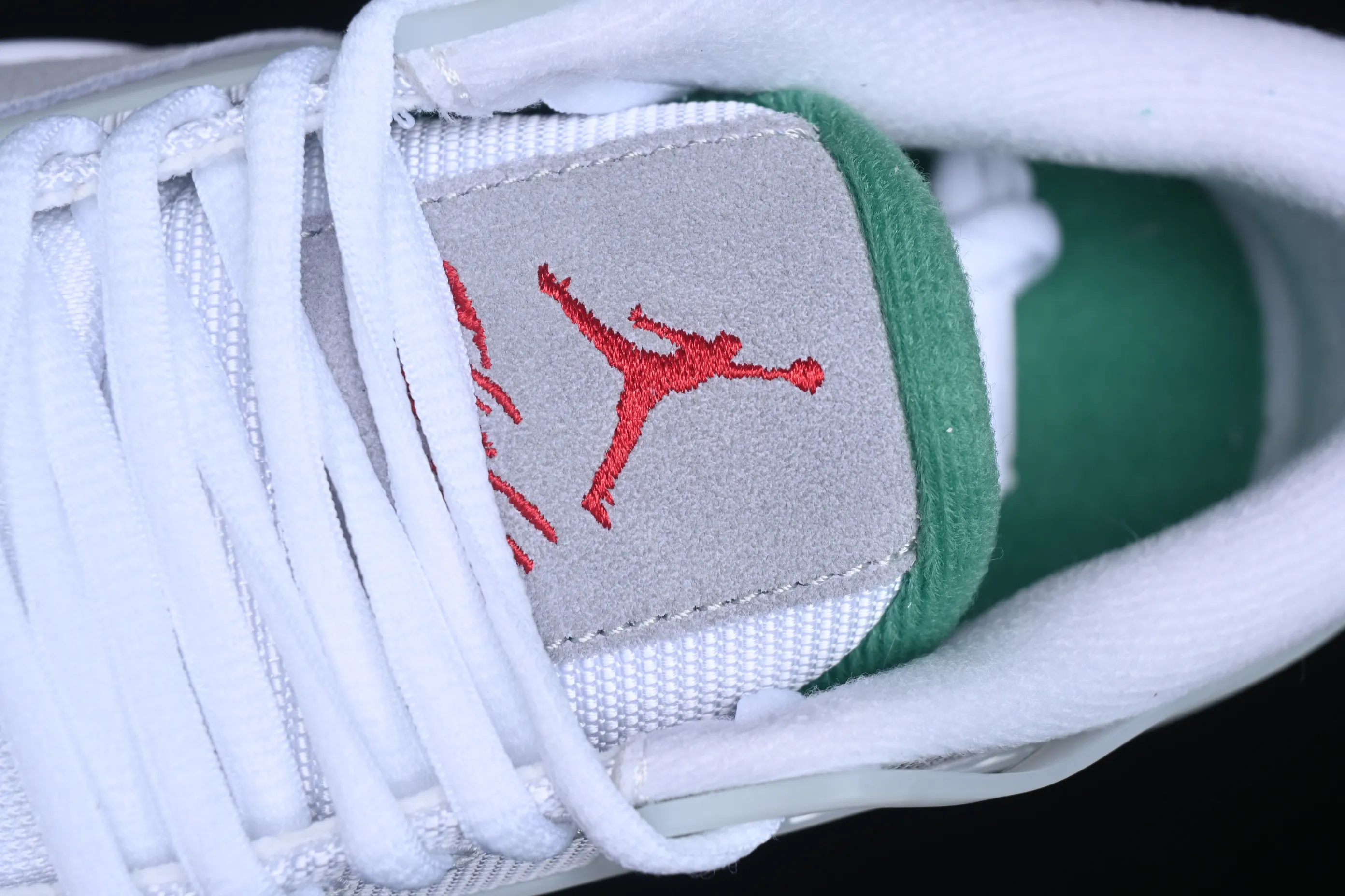 All categories Air Jordan Jordan series basketball shoes Air Jordan 4 Air Jordan 4 "Remastered" AJ4 Joe 4 remake raw rubber white and green FQ7939-103